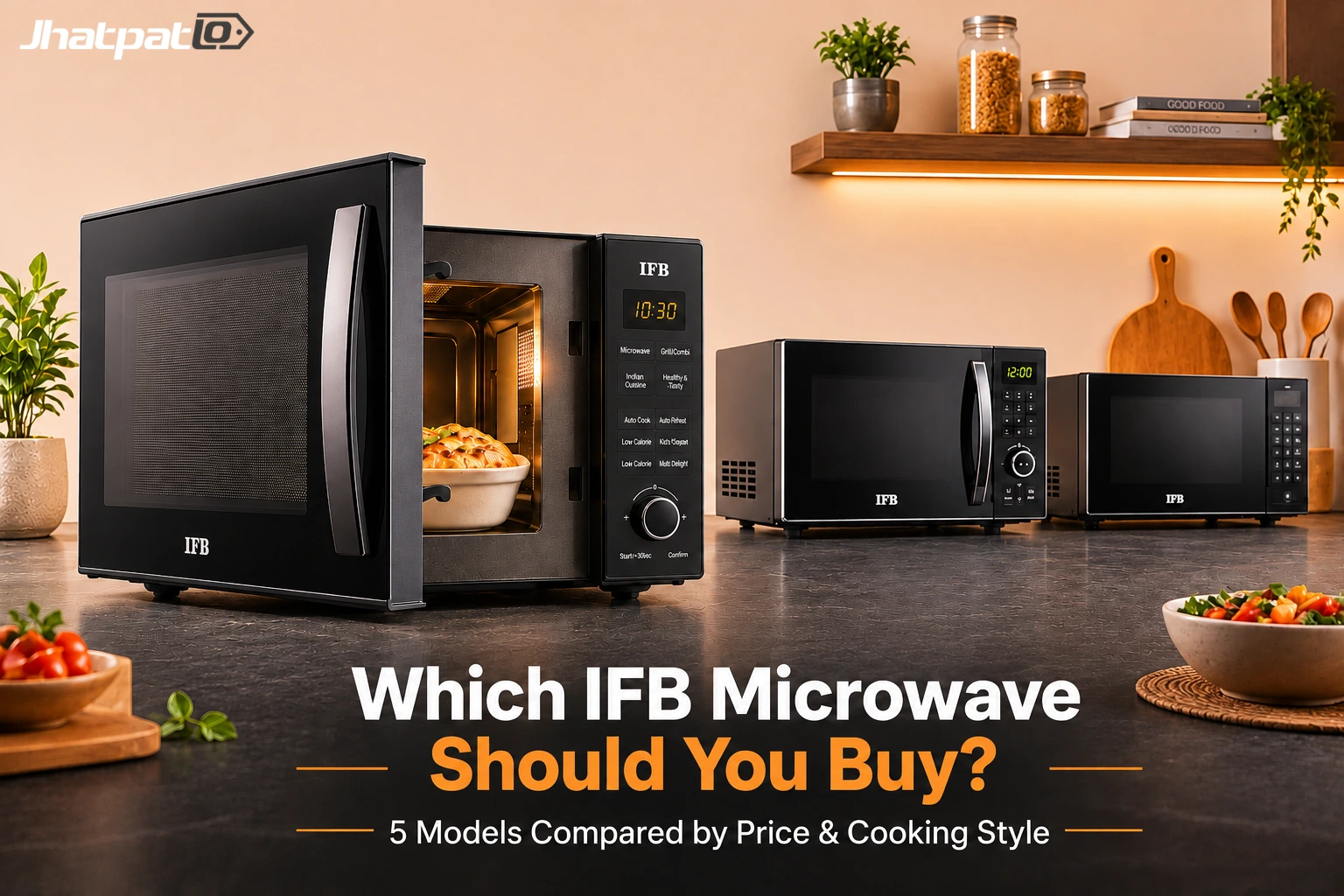  5 IFB Microwaves on Amazon Compared by Price, Capacity, and Cooking Style